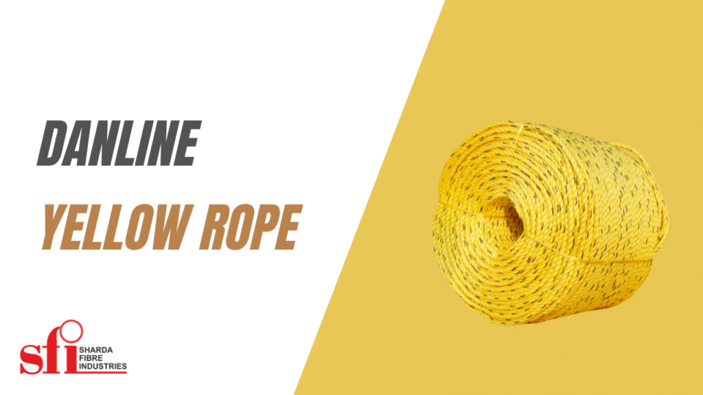 Pp Danline Rope Sharda Fibre Industries Rope Manufacturer